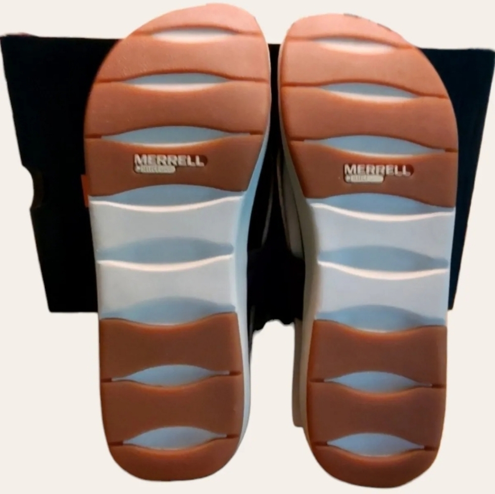 NIB MERRELL Kalari Shaw Slide Sandal Womens 10 Brown - Picture 7 of 8